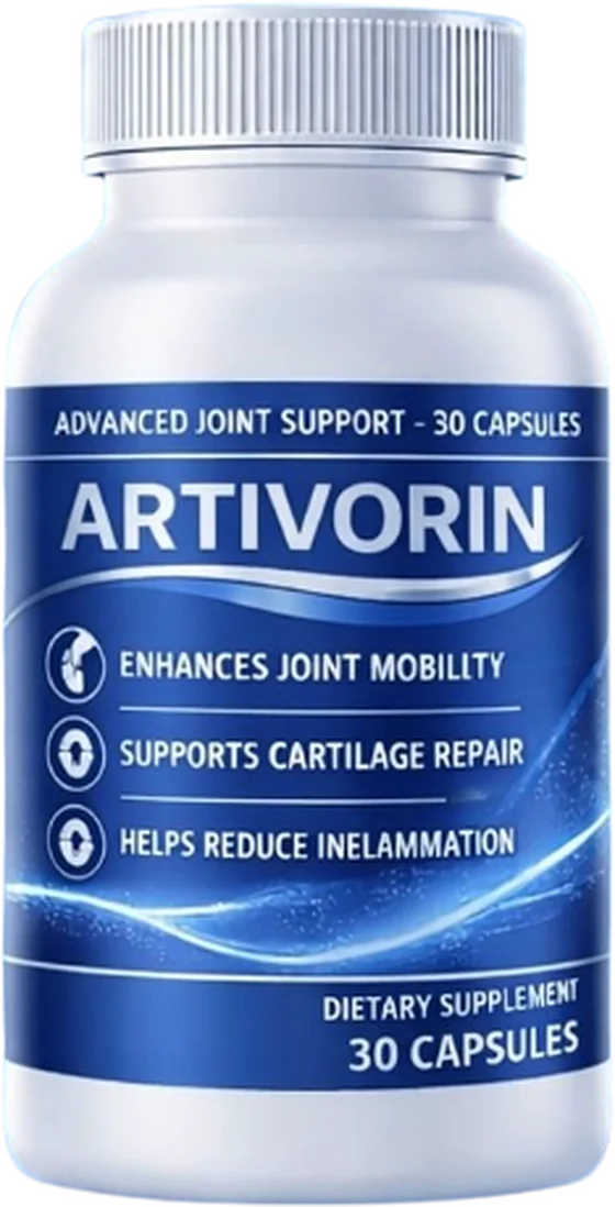 Artivorin Advanced Joint Support, a bottle of 30 capsules